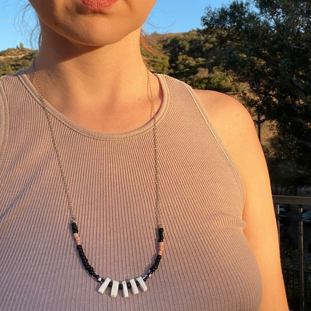 Ceramic Bead Necklace